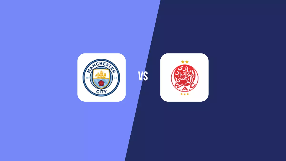 Manchester City vs Wydad AC: Pronóstico, Cuotas y Apuestas - Mundial de Clubes