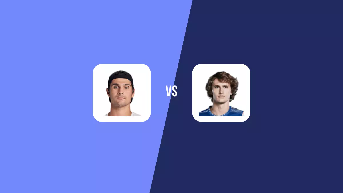 Marcos Giron vs Alexander Zverev