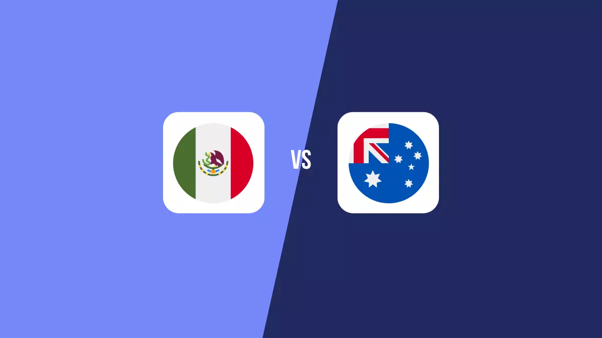México vs Australia