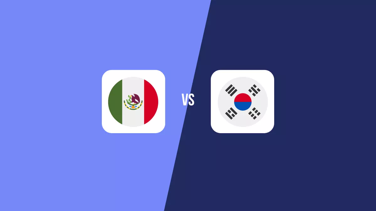 México vs Corea del Sur
