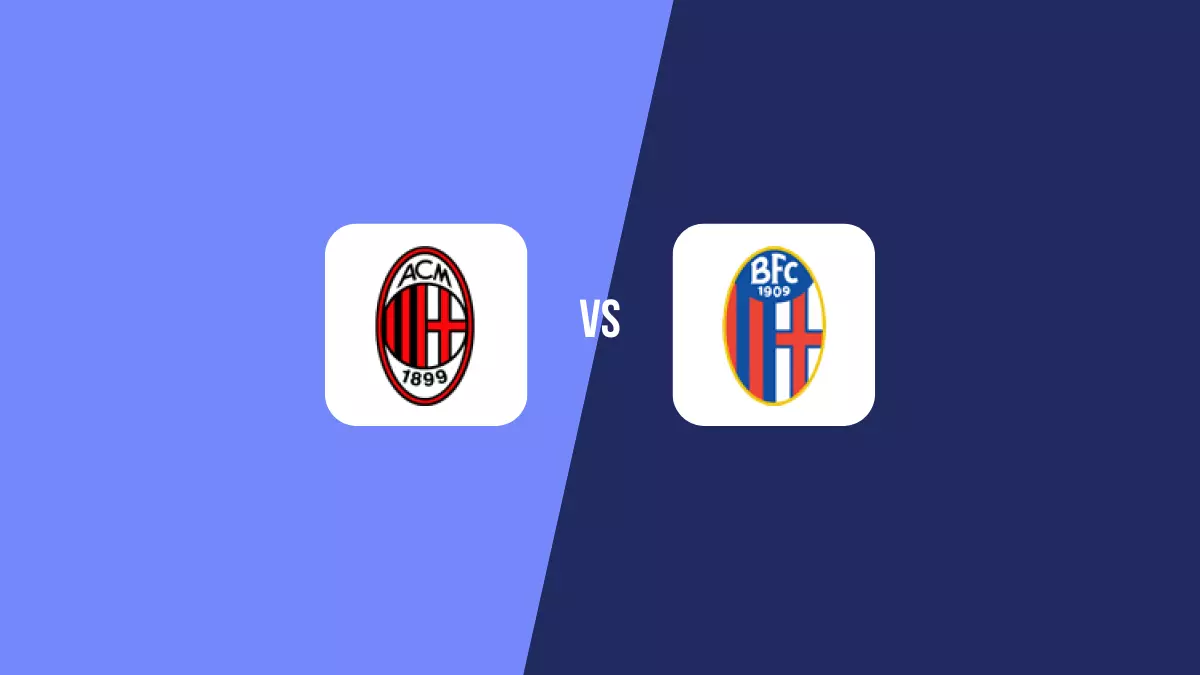 Milan vs Bolonia: Pronóstico, Cuotas y Apuestas - Serie A