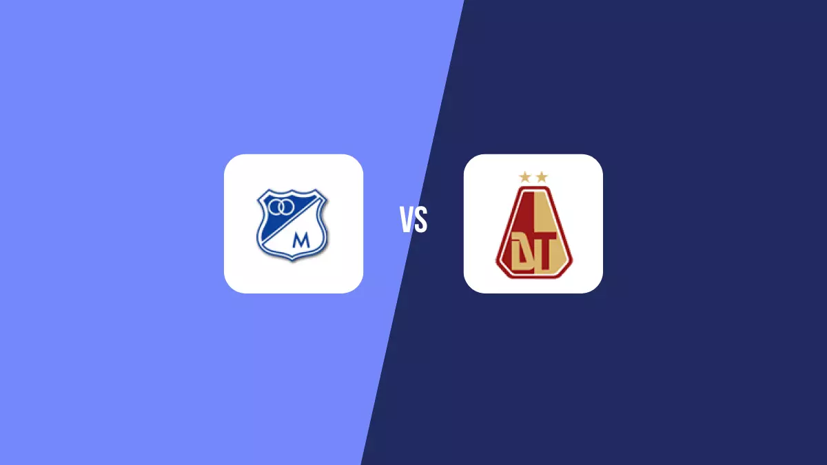 Millonarios vs Tolima