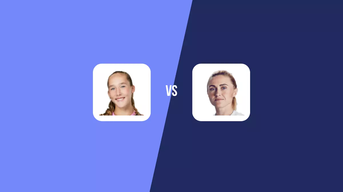 Pronóstico Mirra Andreeva vs Aliaksandra Sasnóvich