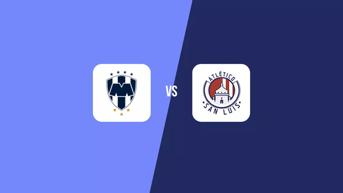 Monterrey vs Atletico San Luis: Pronóstico, Cuotas y Apuestas - Liga MX