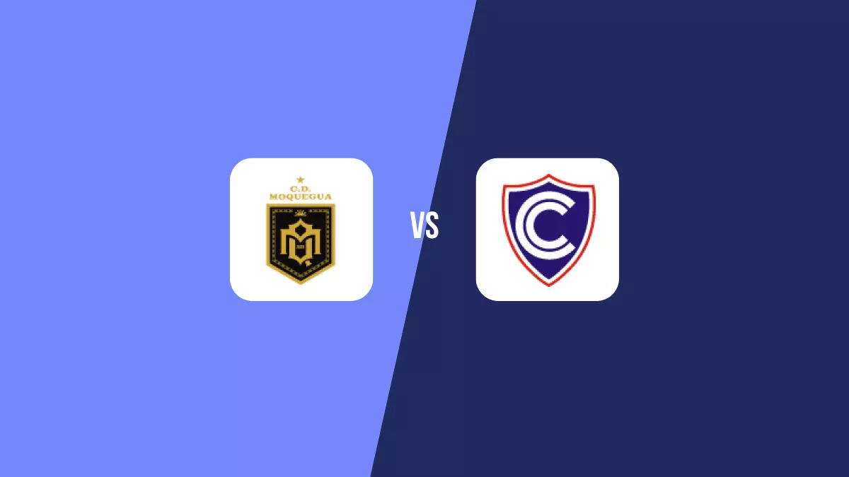 Pronóstico Moquegua vs Cienciano