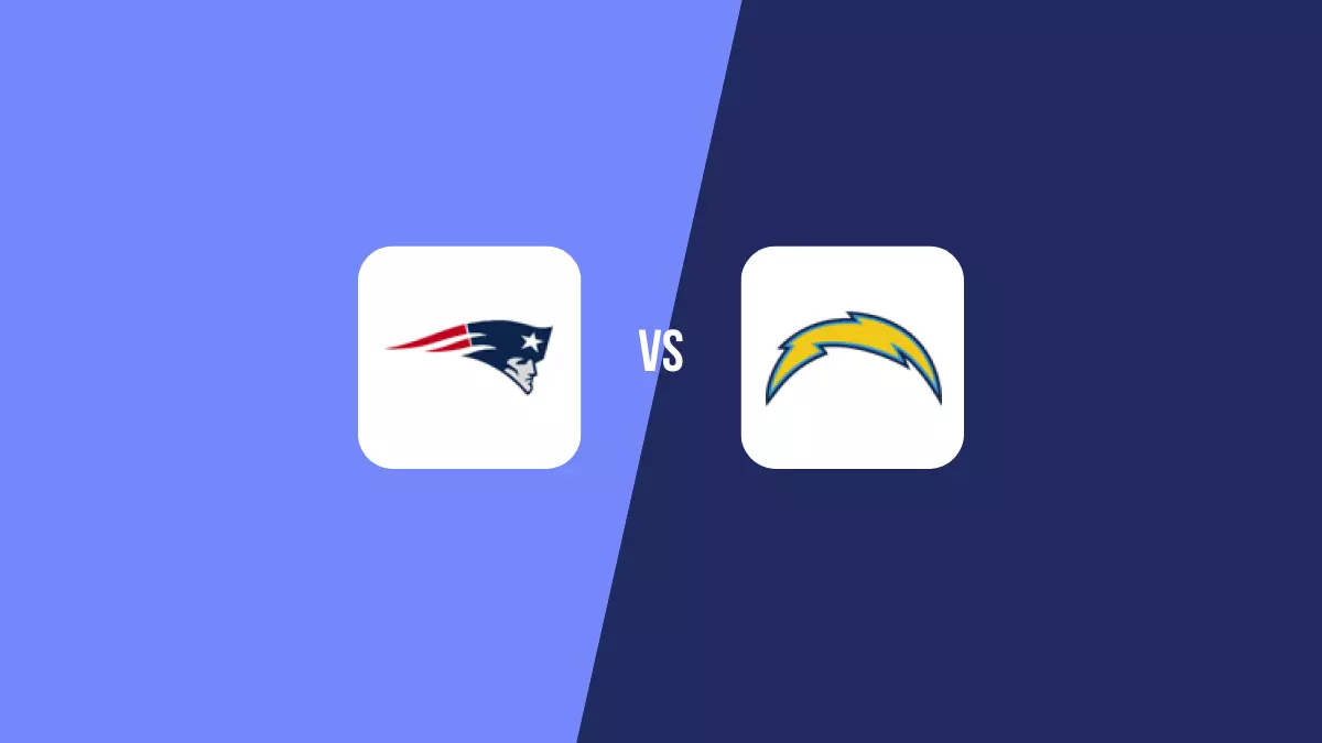 New England Patriots vs Los Angeles Chargers: Pronóstico, Cuotas y Apuestas - NFL