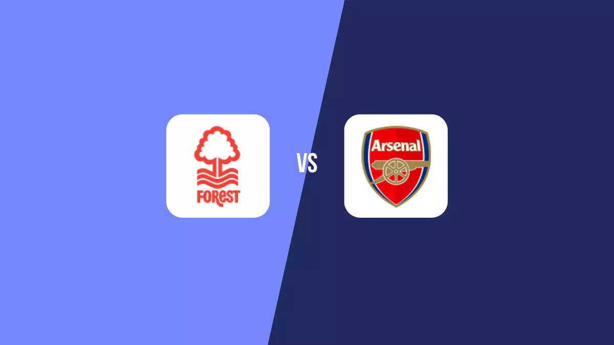 Pronóstico Nottingham Forest vs Arsenal