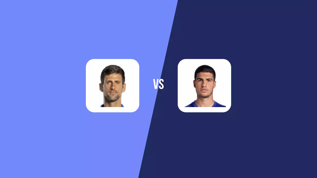 Novak Djokovic vs Carlos Alcaraz: Pronóstico, Cuotas y Apuestas - US Open