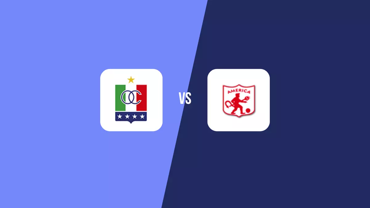Once Caldas vs America de Cali