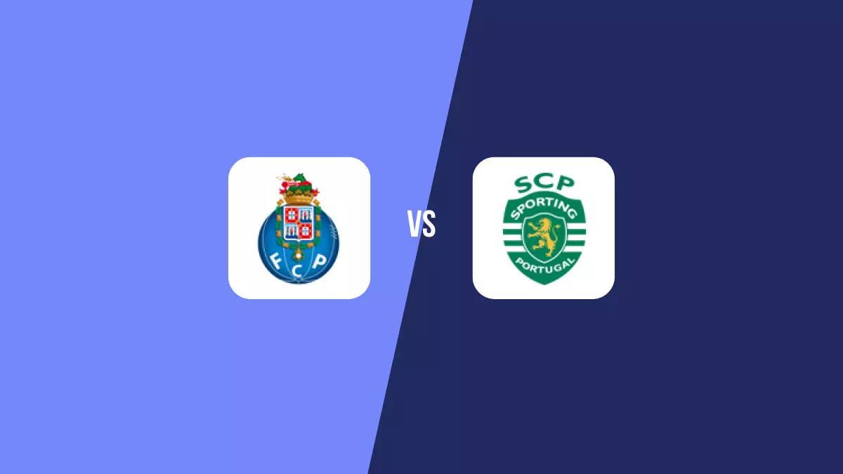 Oporto vs Sporting Lisboa: Pronóstico, Cuotas y Apuestas - Primeira Liga