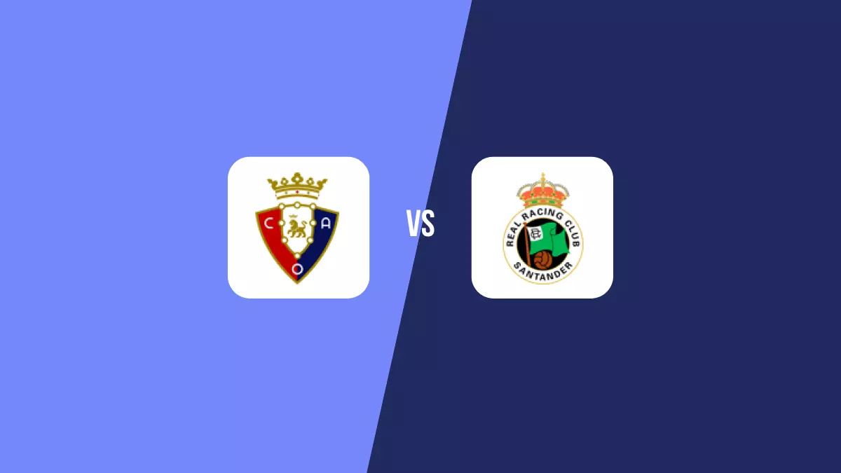Pronóstico Osasuna vs Racing Santander