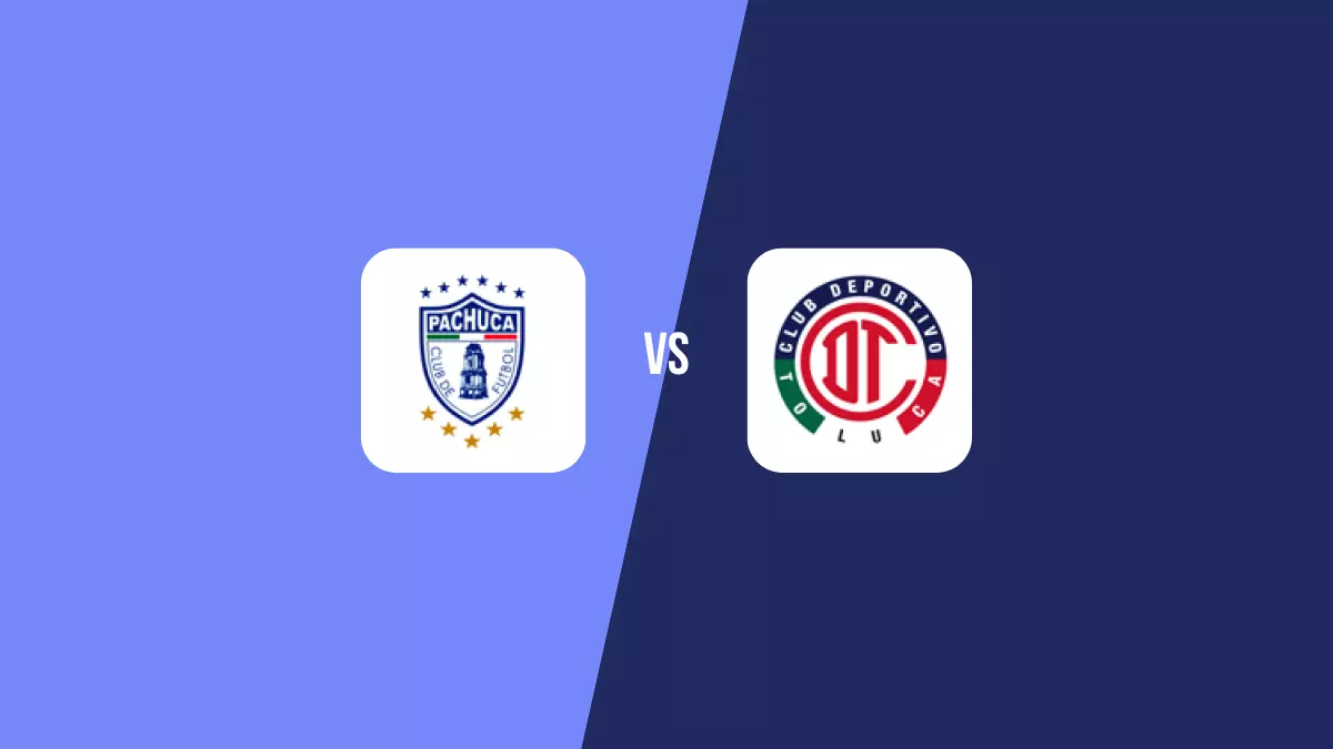Pronóstico Pachuca vs Toluca