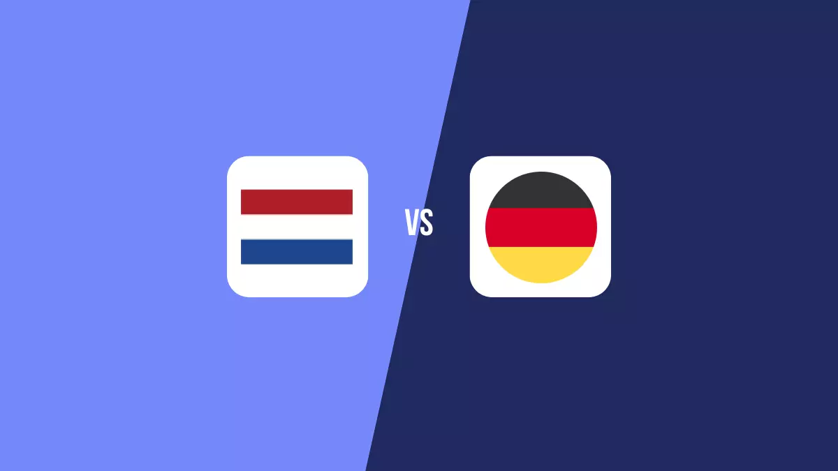 Pronóstico Países Bajos vs Alemania