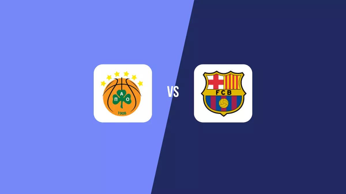 Panathinaikos vs Barcelona: Pronóstico, Cuotas y Apuestas - Euroliga