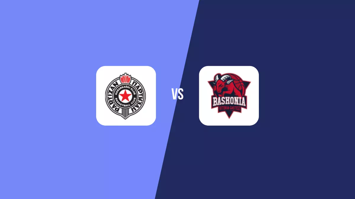 Partizan vs Baskonia: Pronóstico, Cuotas y Apuestas - Euroliga