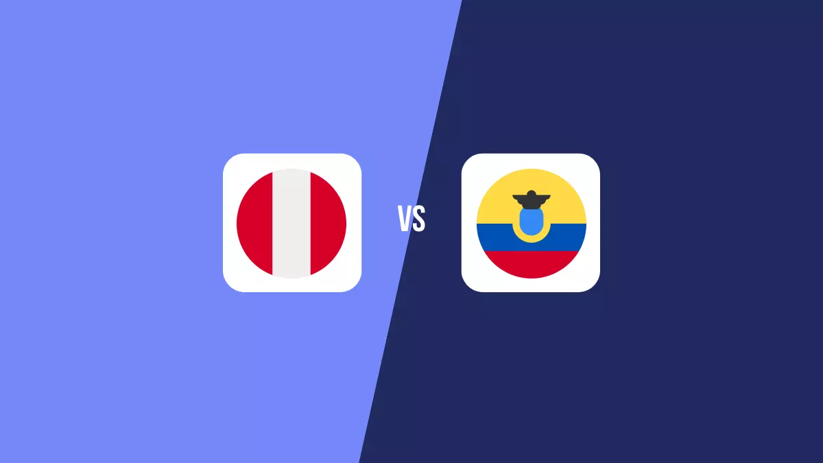 Perú vs Ecuador: Pronóstico, Cuotas y Apuestas - Mundial