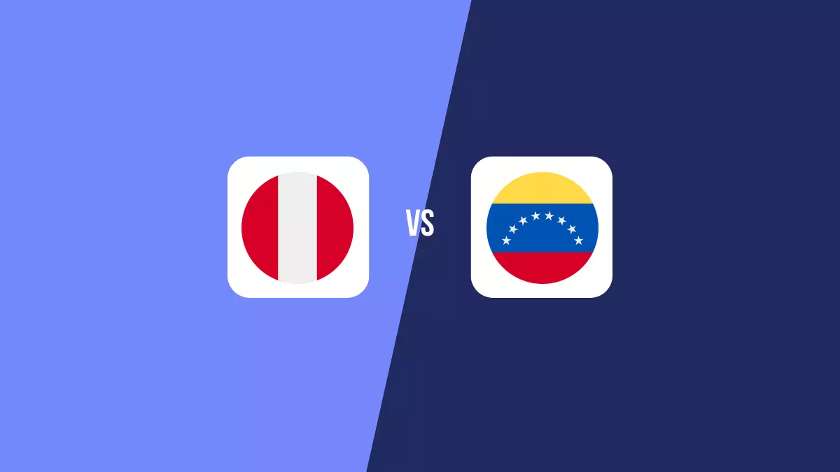 Perú vs Venezuela: Pronóstico, Cuotas y Apuestas - Mundial