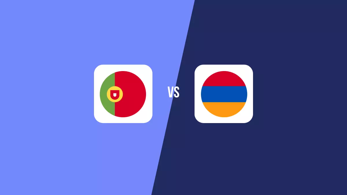 Pronóstico Portugal vs Armenia