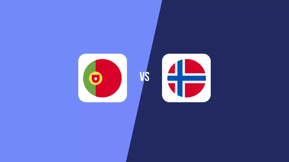 Portugal vs Noruega