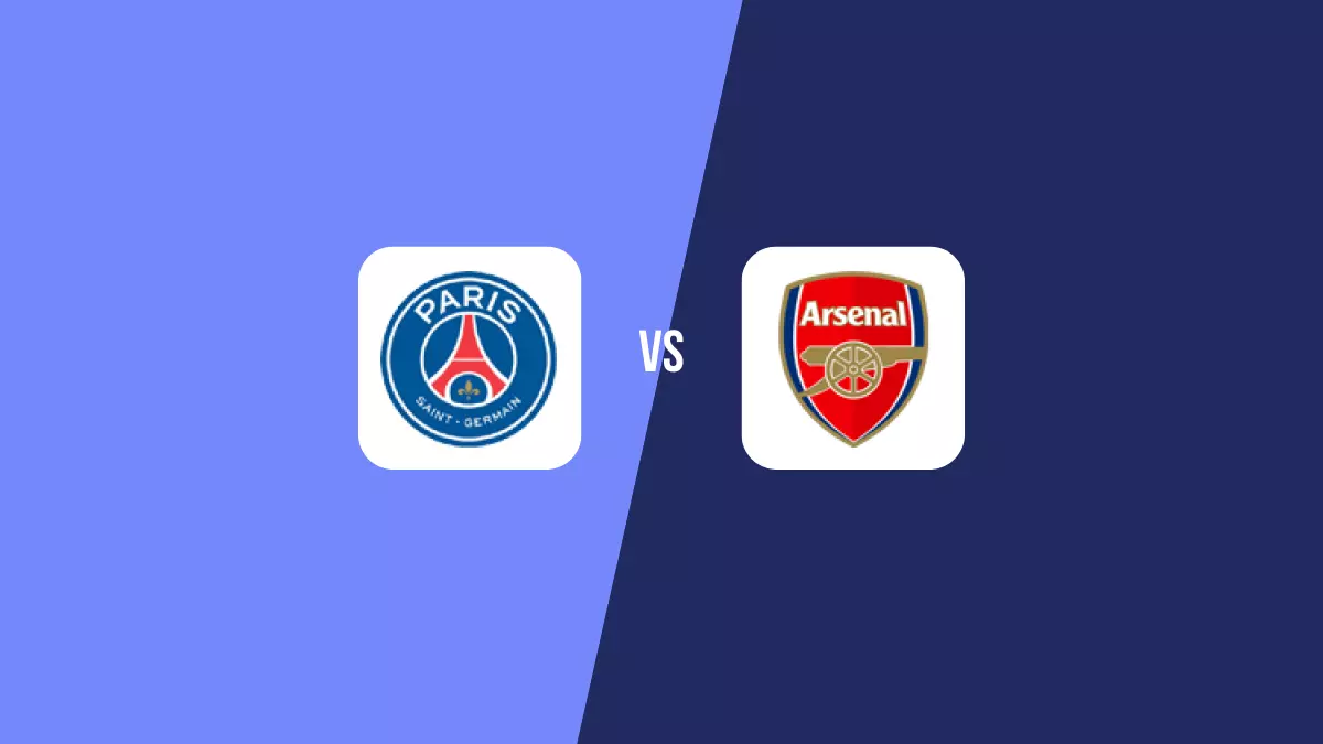 PSG vs Arsenal: Pronóstico, Cuotas y Apuestas - Champions League