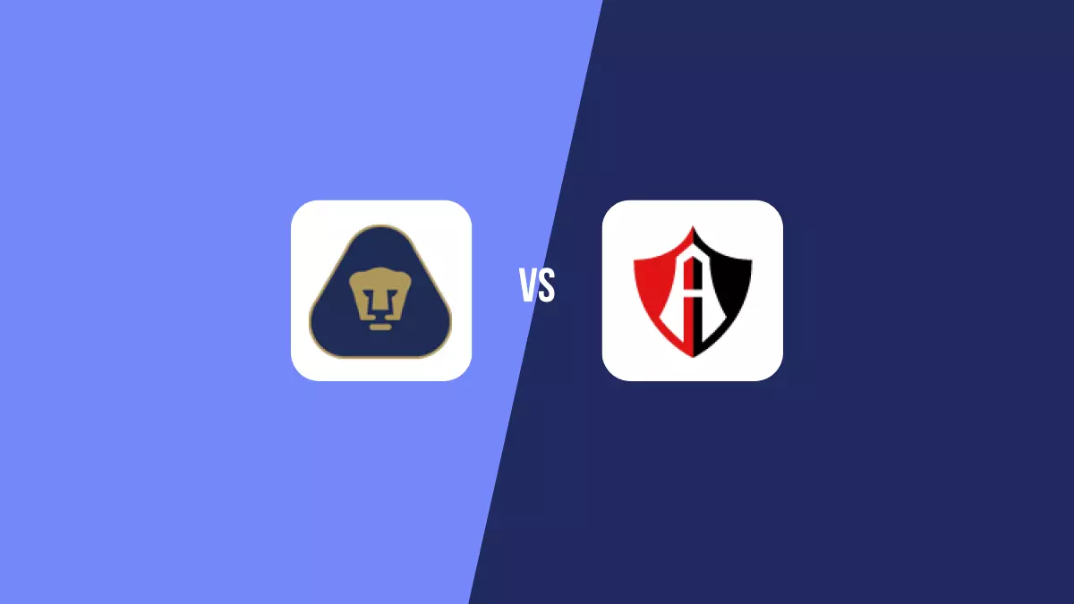 Pumas vs Atlas: Pronóstico, Previa y Apuestas - Liga MX