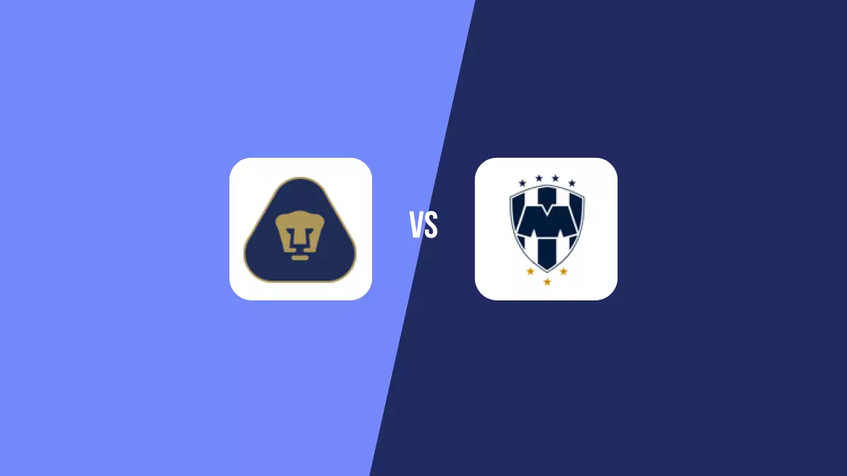 Pumas vs Monterrey: Pronóstico, Cuotas y Apuestas - Liga MX