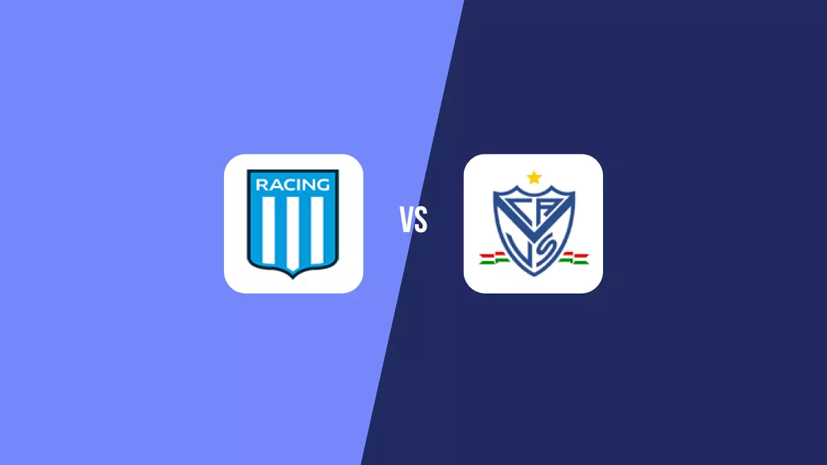 Pronóstico Racing Club vs Vélez Sarsfield