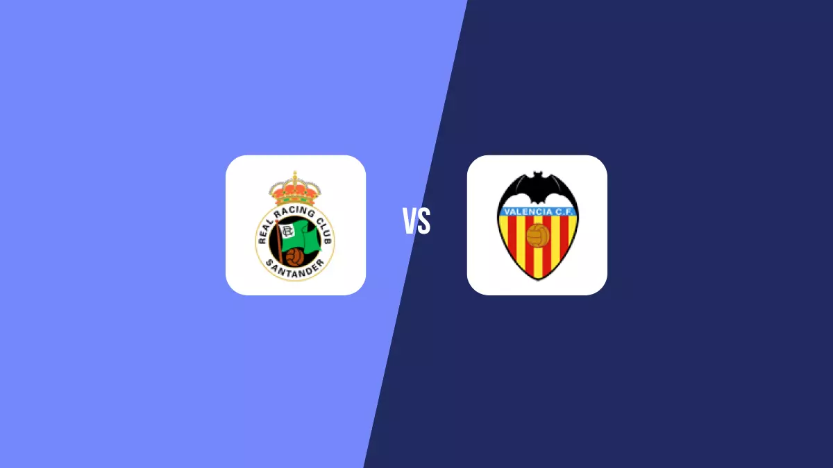 Pronóstico Racing Santander vs Valencia