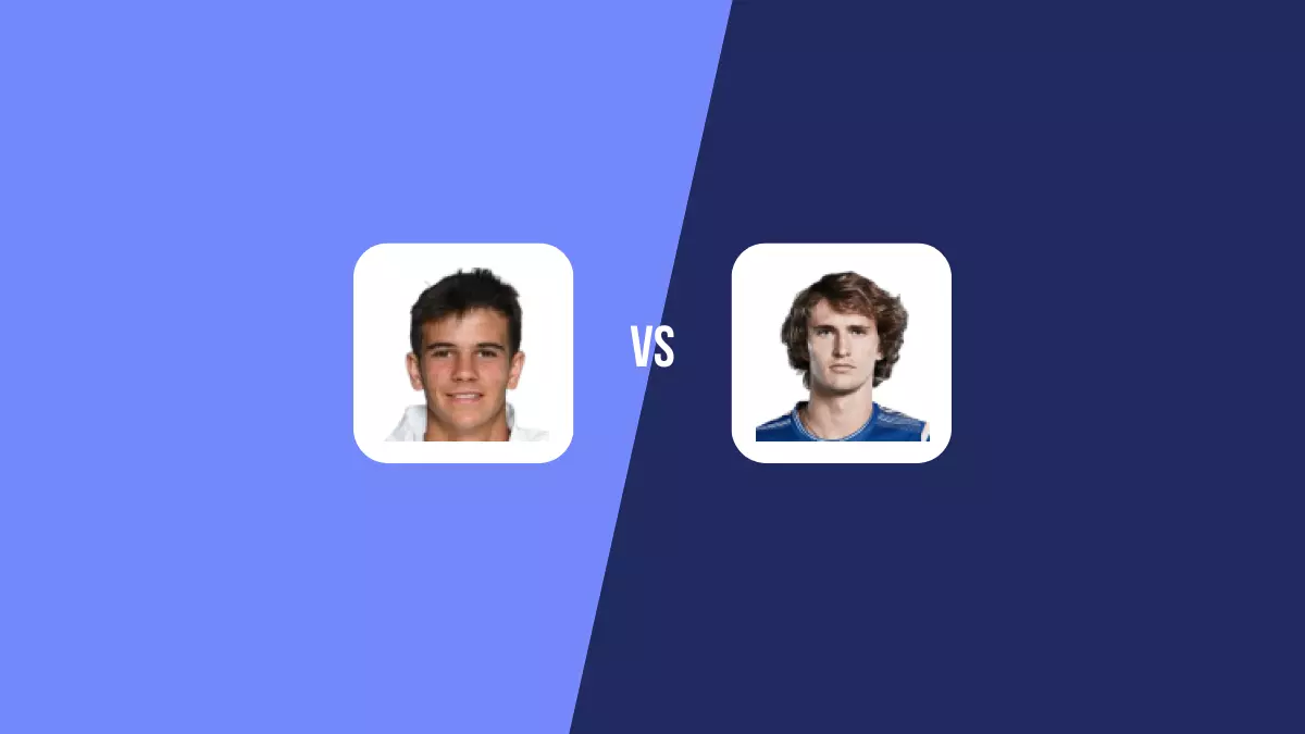 Pronóstico Rafael Jodar vs Alexander Zverev