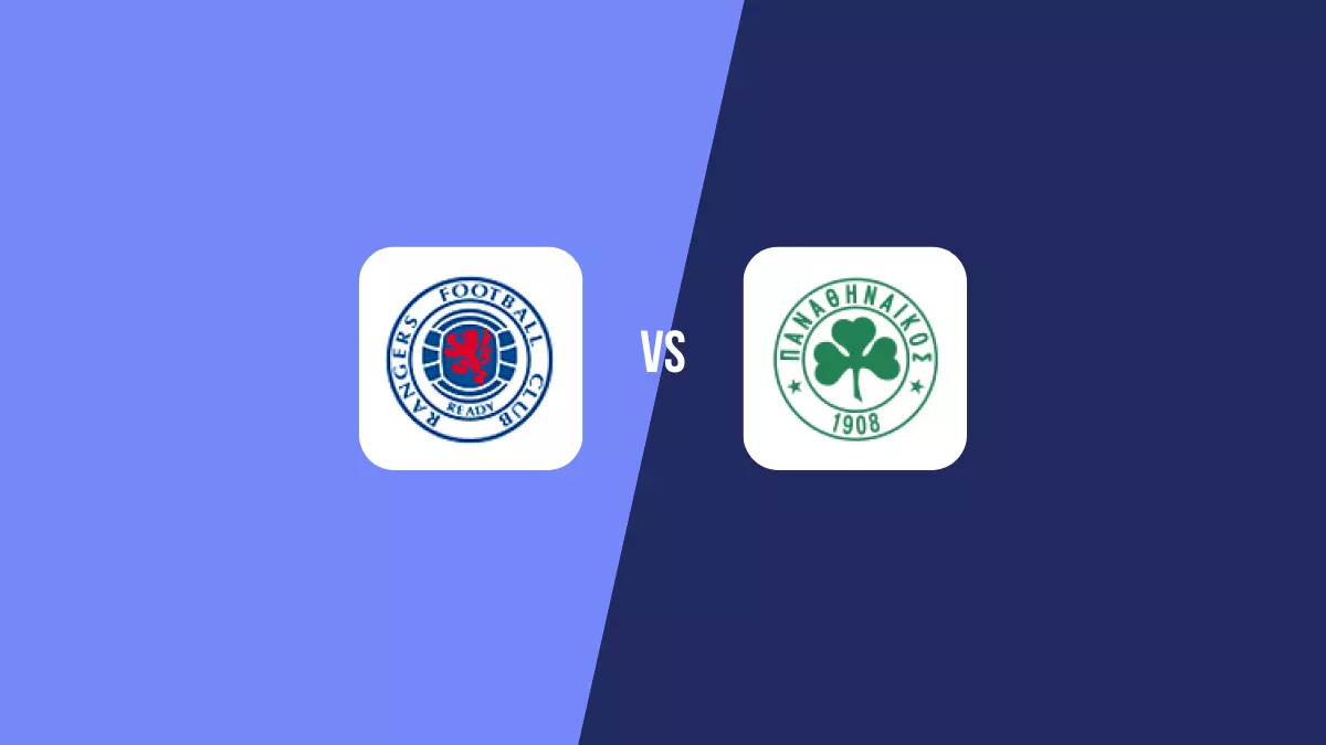 Rangers vs Panathinaikos: Pronóstico, Cuotas y Apuestas - Champions League