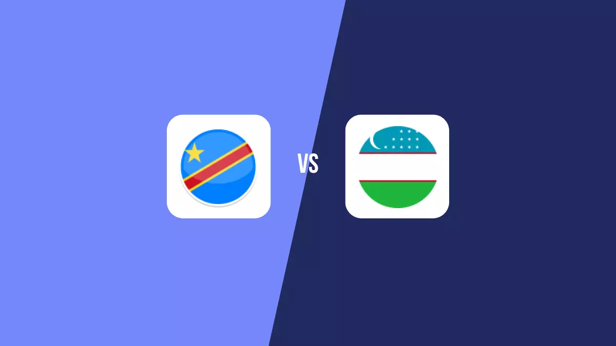 RD Congo vs Uzbekistán