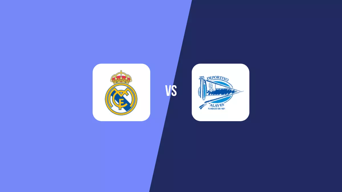 Real Madrid vs Alavés: Pronóstico, Cuotas y Apuestas - Primera División