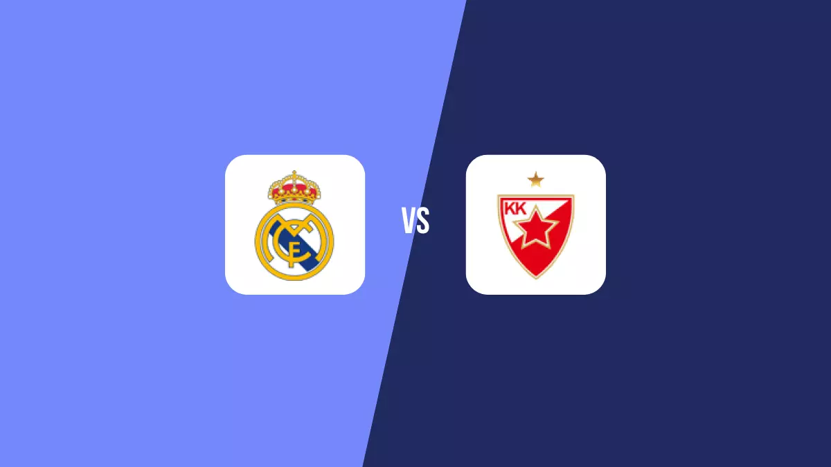Pronóstico Real Madrid vs Estrella Roja