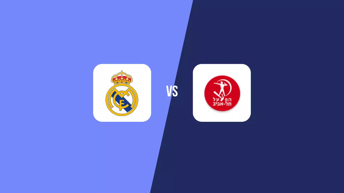 Pronóstico Real Madrid vs Hapoel Tel Aviv