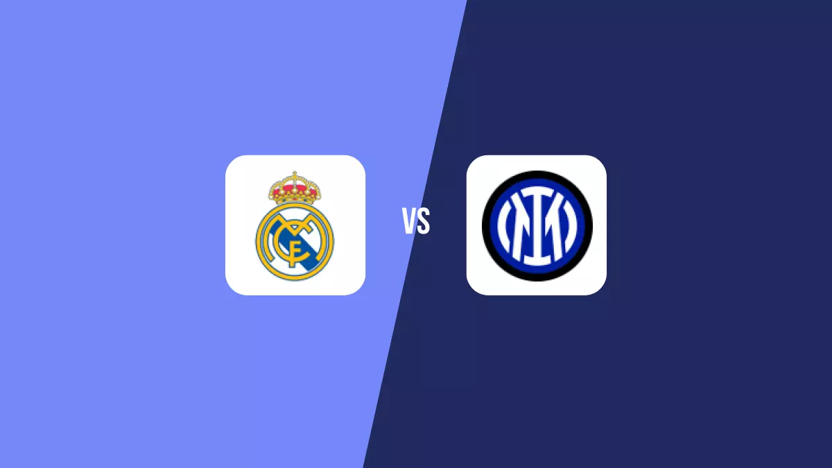 Pronóstico Real Madrid vs Inter Milán