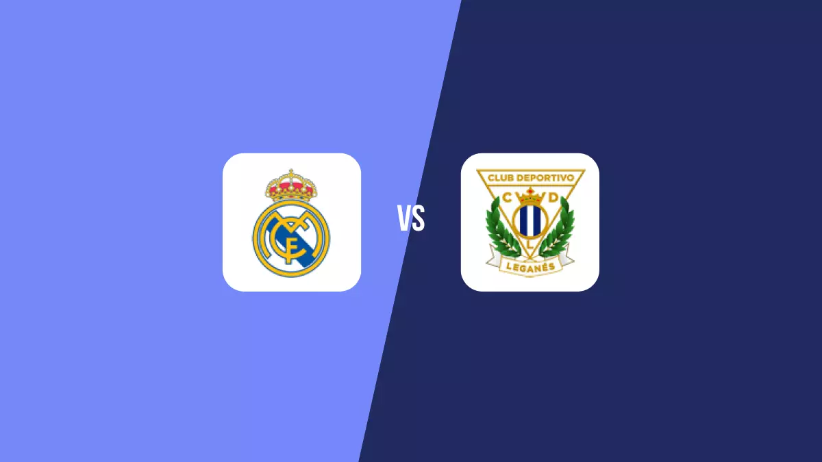 Real Madrid vs Leganés: Pronóstico, Cuotas y Apuestas - Primera División