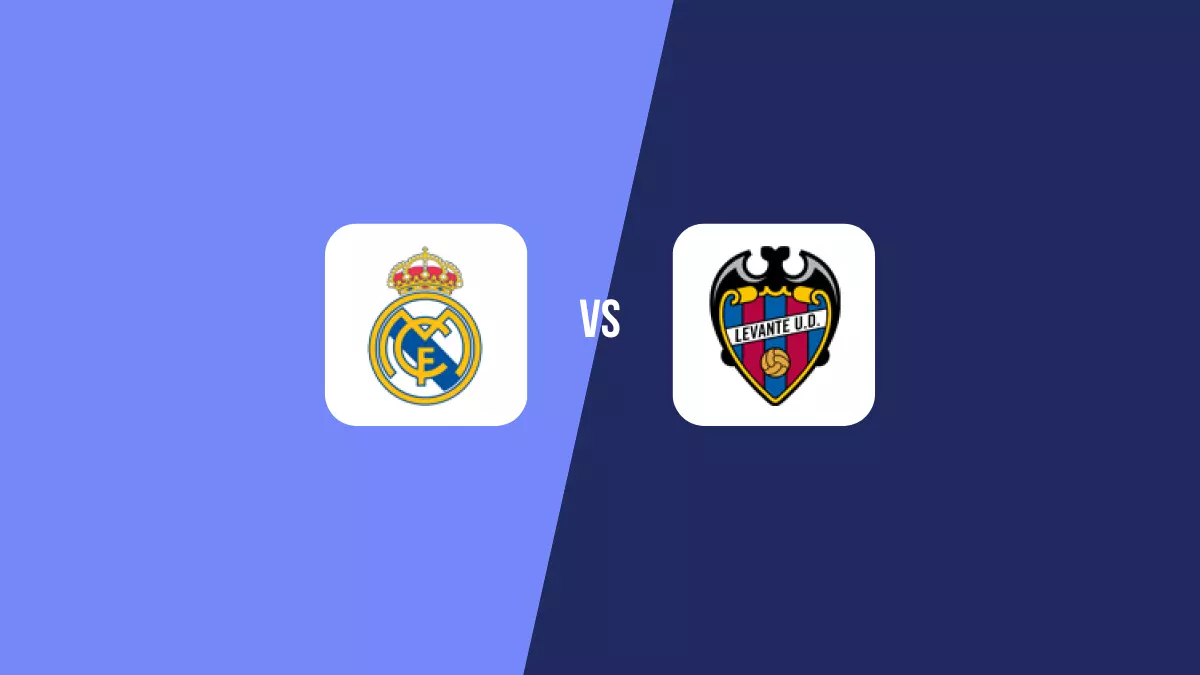 Real Madrid vs Levante: Pronóstico, Cuotas y Apuestas - Primera División