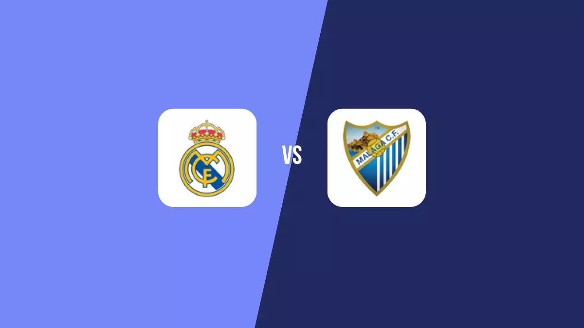 Pronóstico Real Madrid vs Málaga