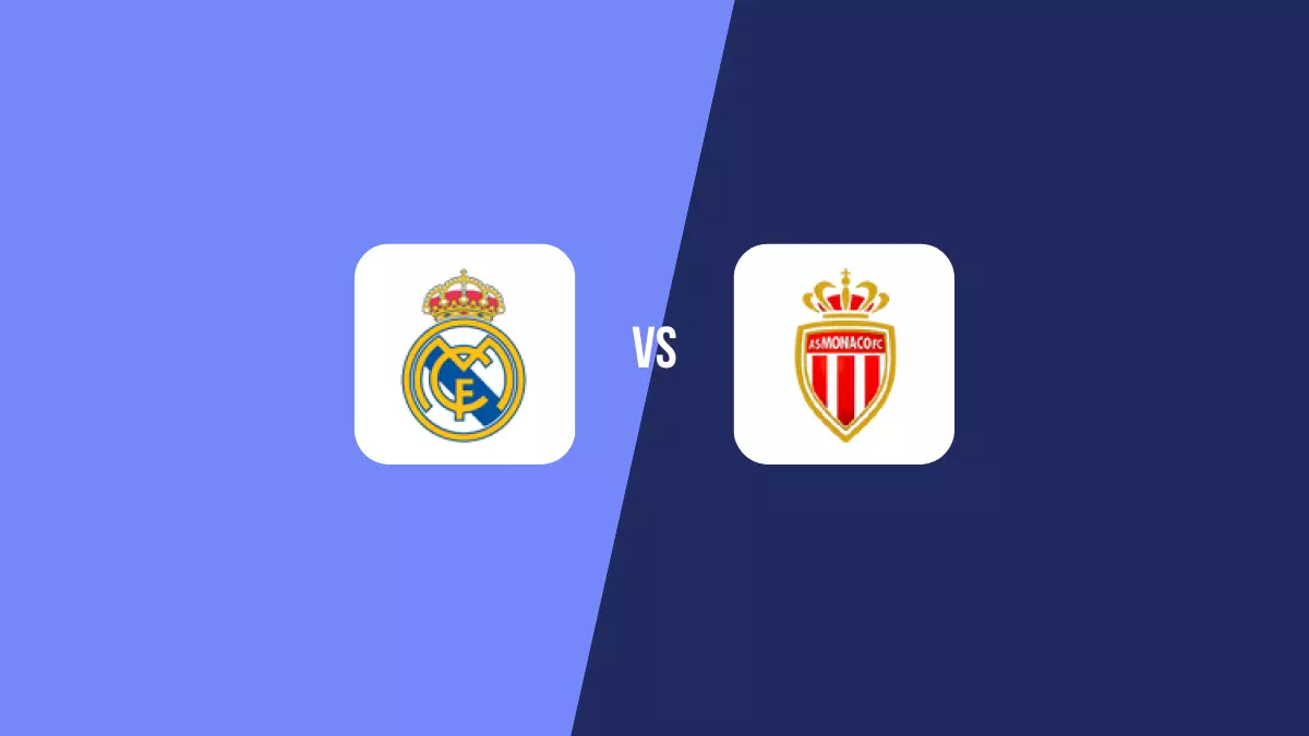 Real Madrid vs Mónaco: Pronóstico, Cuotas y Apuestas - Champions League