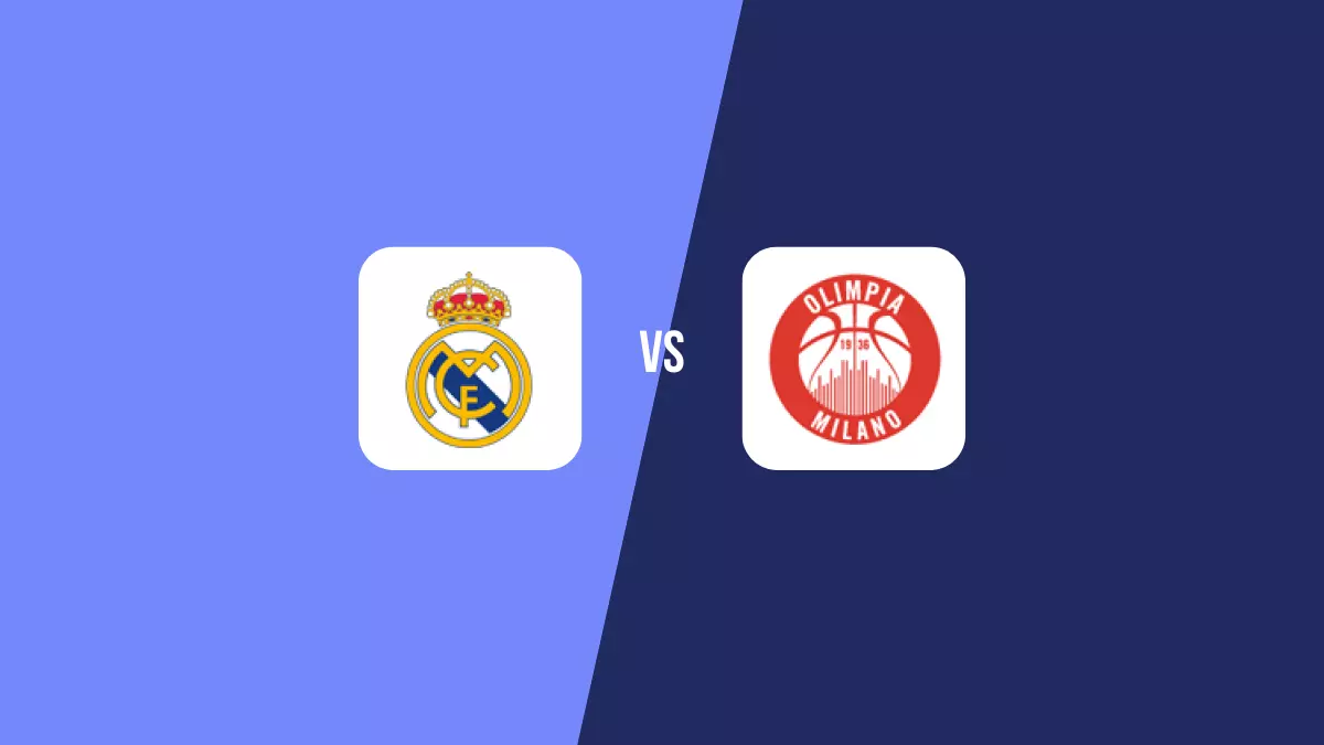 Real Madrid vs Olimpia Milano: Pronóstico, Cuotas y Apuestas - Euroliga