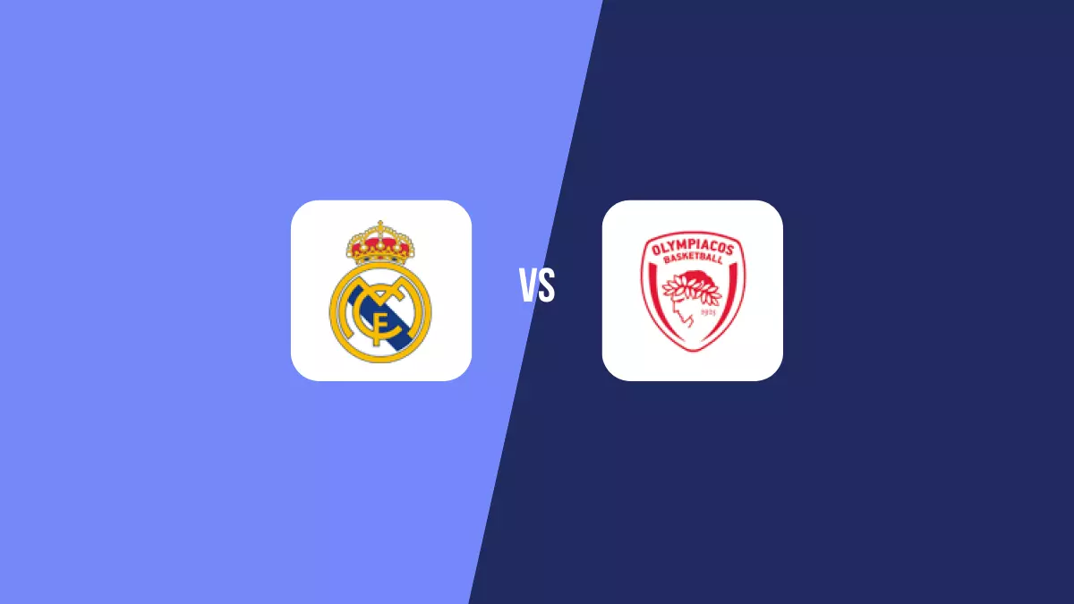 Real Madrid vs Olympiacos: Pronóstico, Cuotas y Apuestas - Euroliga
