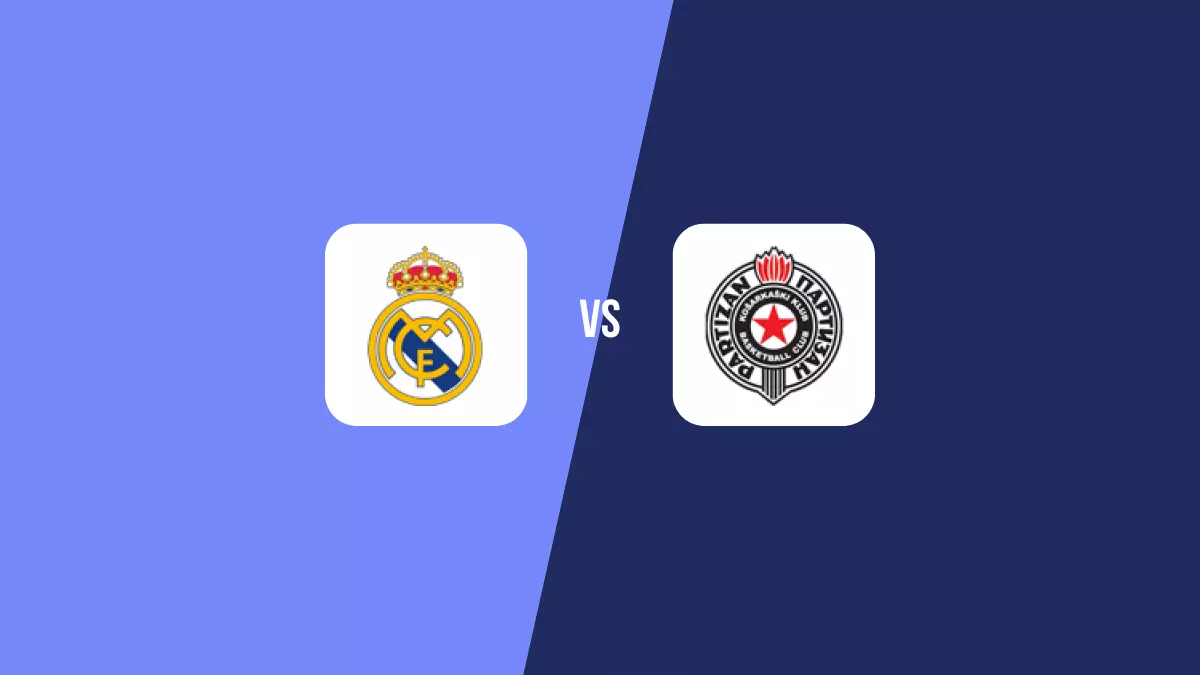 Real Madrid vs Partizan