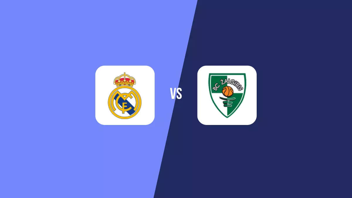 Pronóstico Real Madrid vs Zalgiris Kaunas