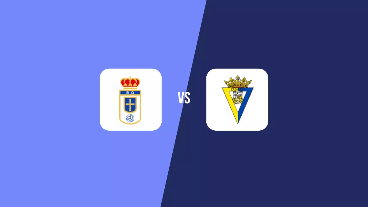 Real Oviedo vs Cádiz: Pronóstico, Cuotas y Apuestas - Segunda División