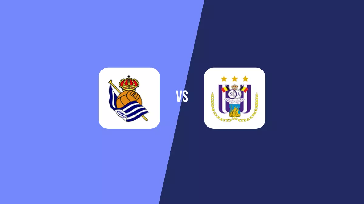 Pronóstico Real Sociedad vs Anderlecht de Europa League | 03/10/2024