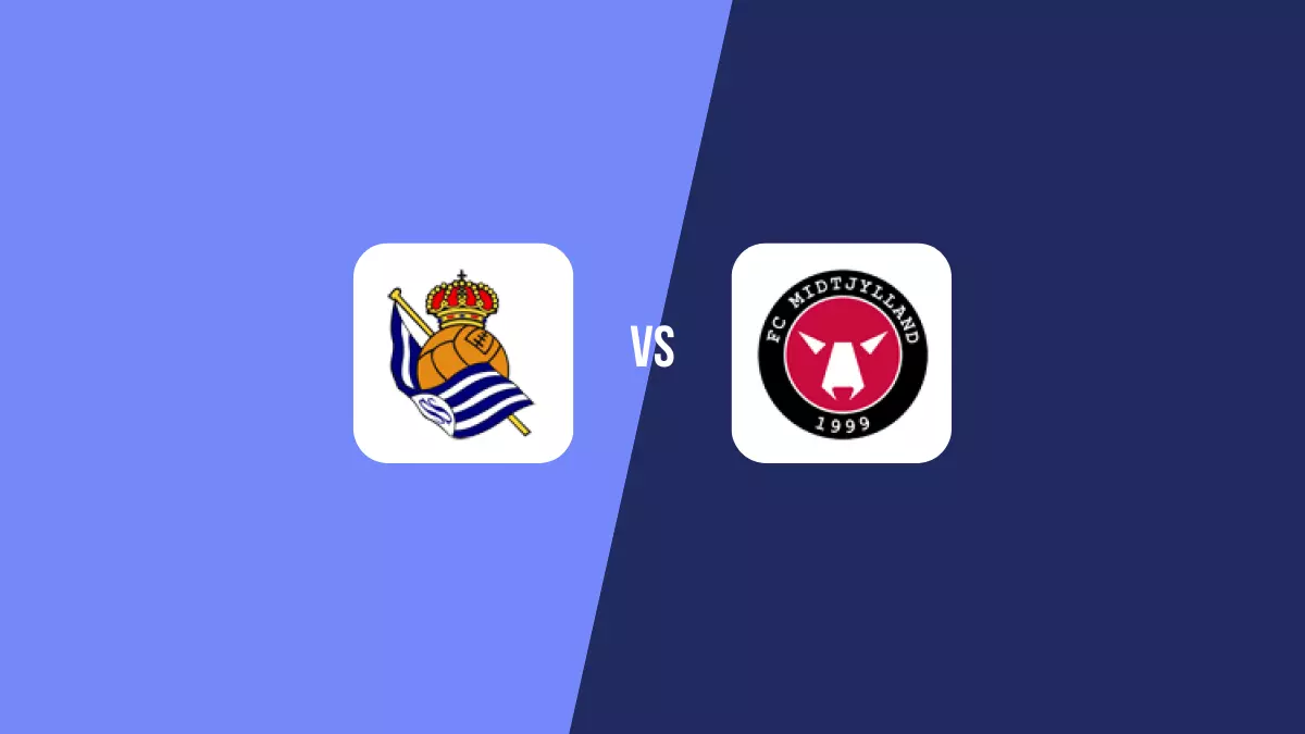 Real Sociedad vs Midtjylland: Pronóstico, Cuotas y Apuestas - Europa League