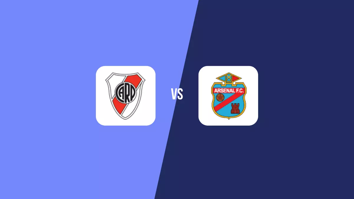 Pronóstico River Plate vs Arsenal de Sarandí de Liga Profesional | 17/09/2023