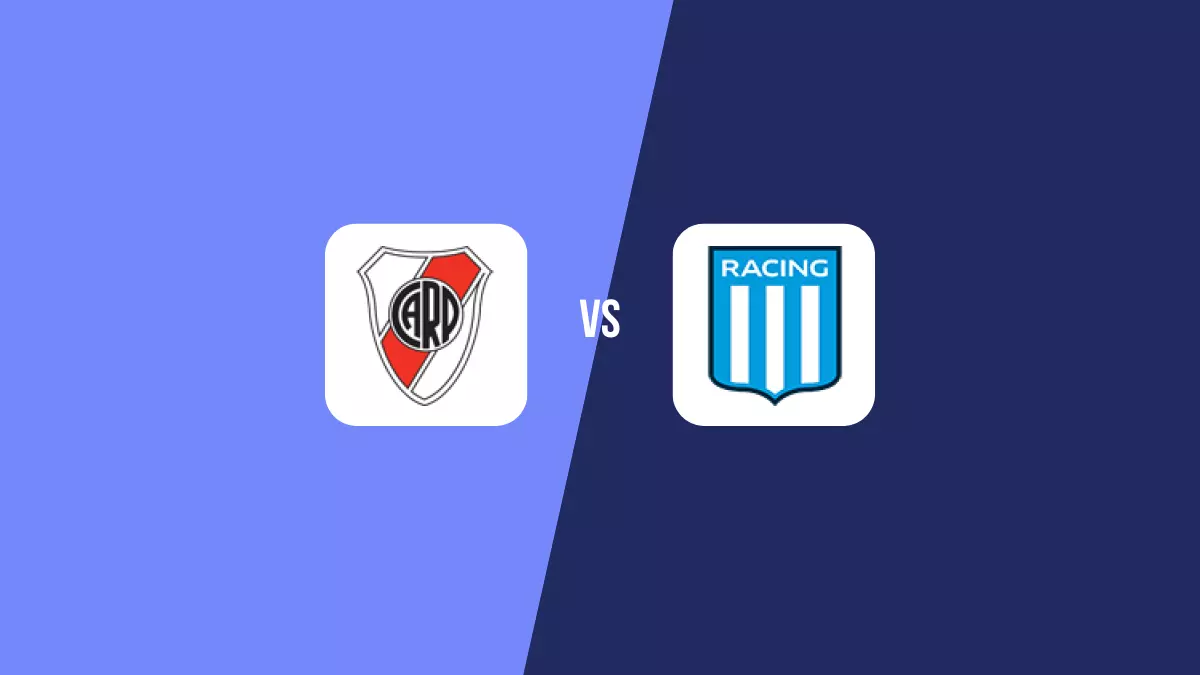 Pronóstico River Plate vs Racing Club de Liga Profesional | 28/07/2023