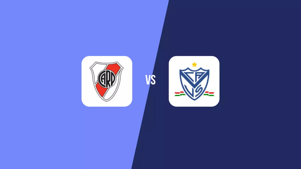 River Plate vs Vélez Sarsfield