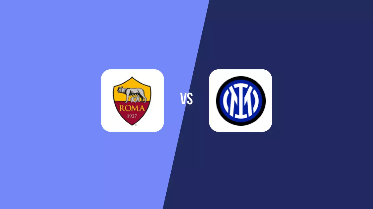 Roma vs Inter Milán